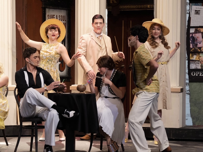 Backstage group photo