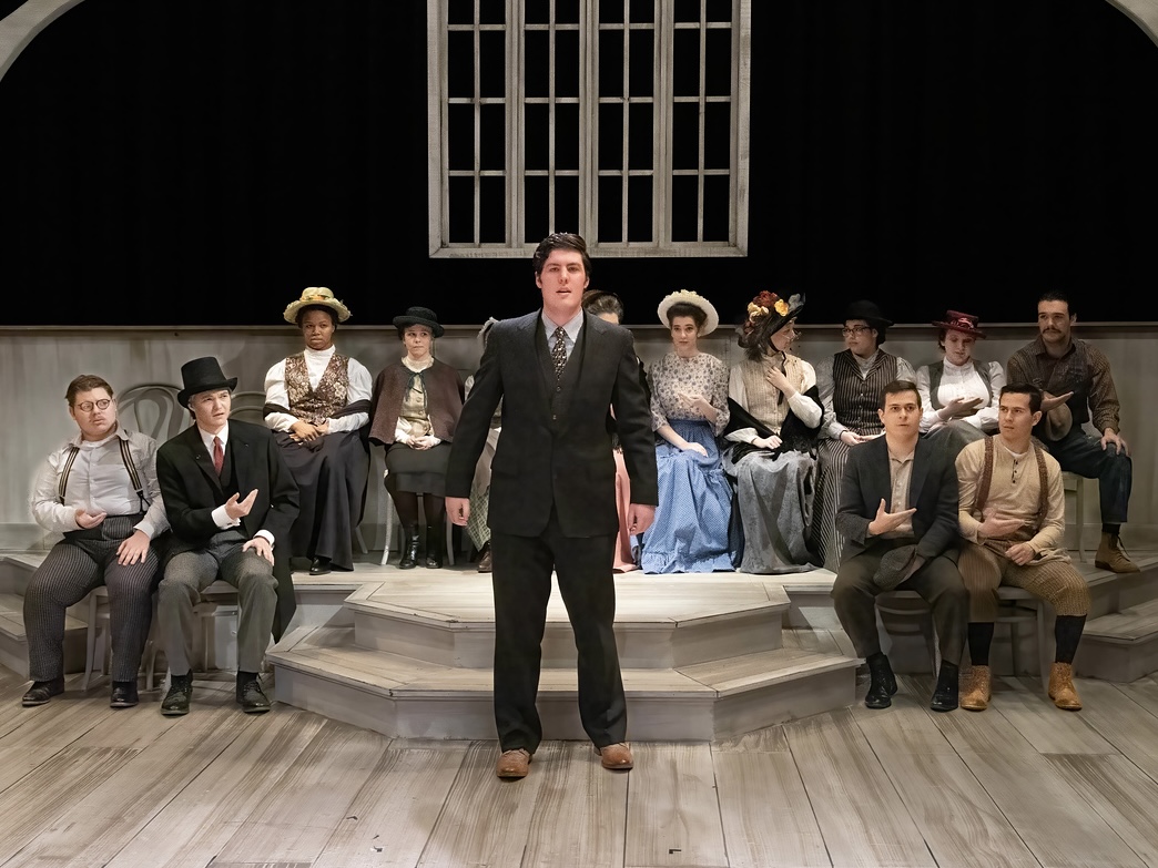 Backstage group photo